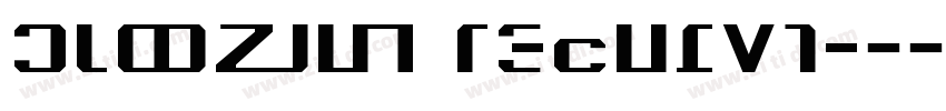 SJhym Regular字体转换